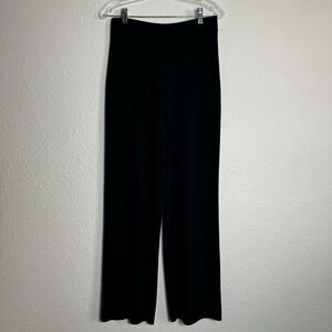 Dialogue Women's Pants Black Size‎ S Pull On Stretch High Waisted Knit